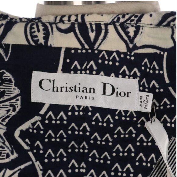 Christian Dior Tropicalia Toile de Jouy Wax La Force Bar Blazer, 2020 Collection - Picture 7 of 12